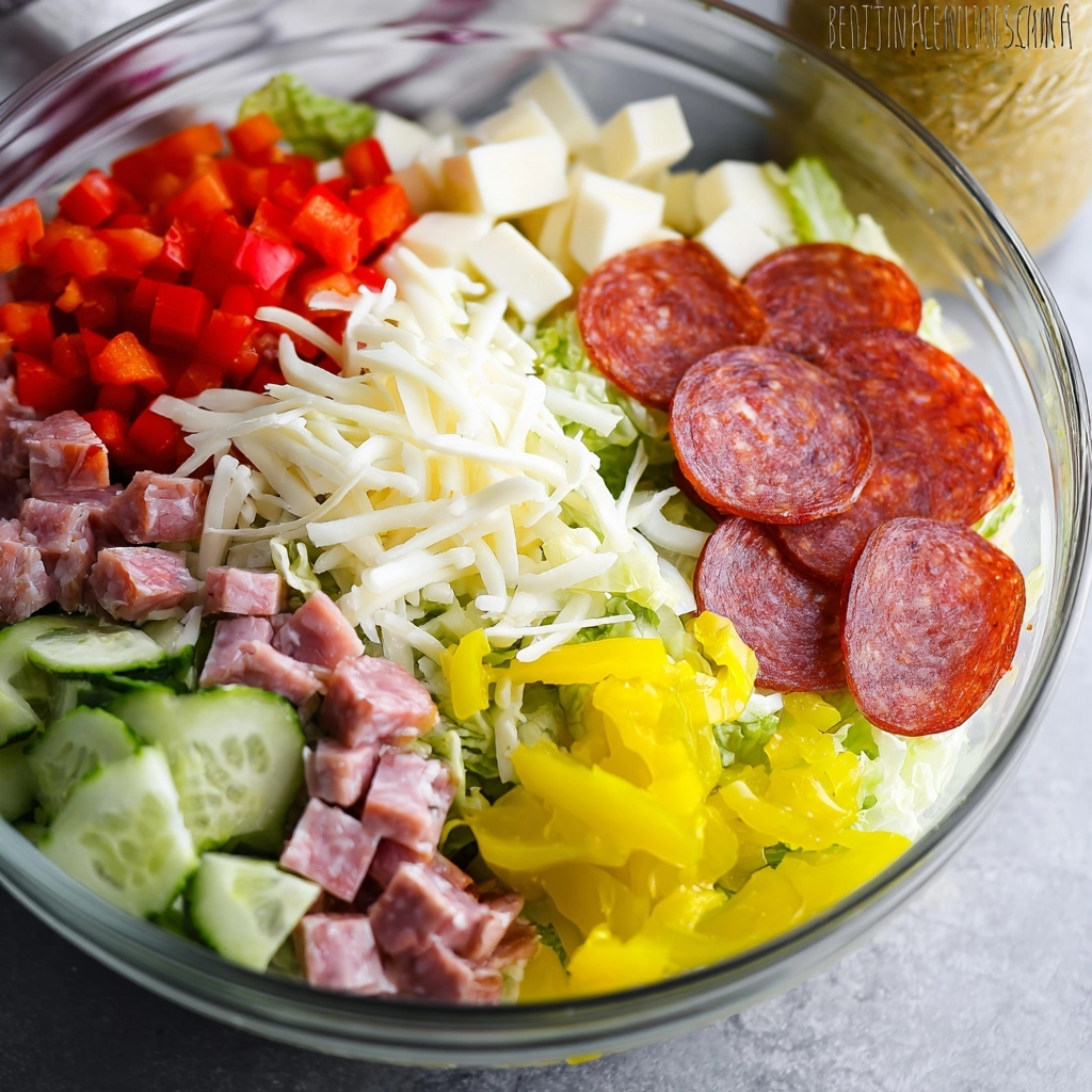 Italian Sub Salad Recipe