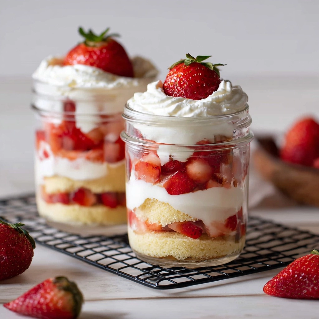 Easy Strawberry Shortcake Trifle Recipe