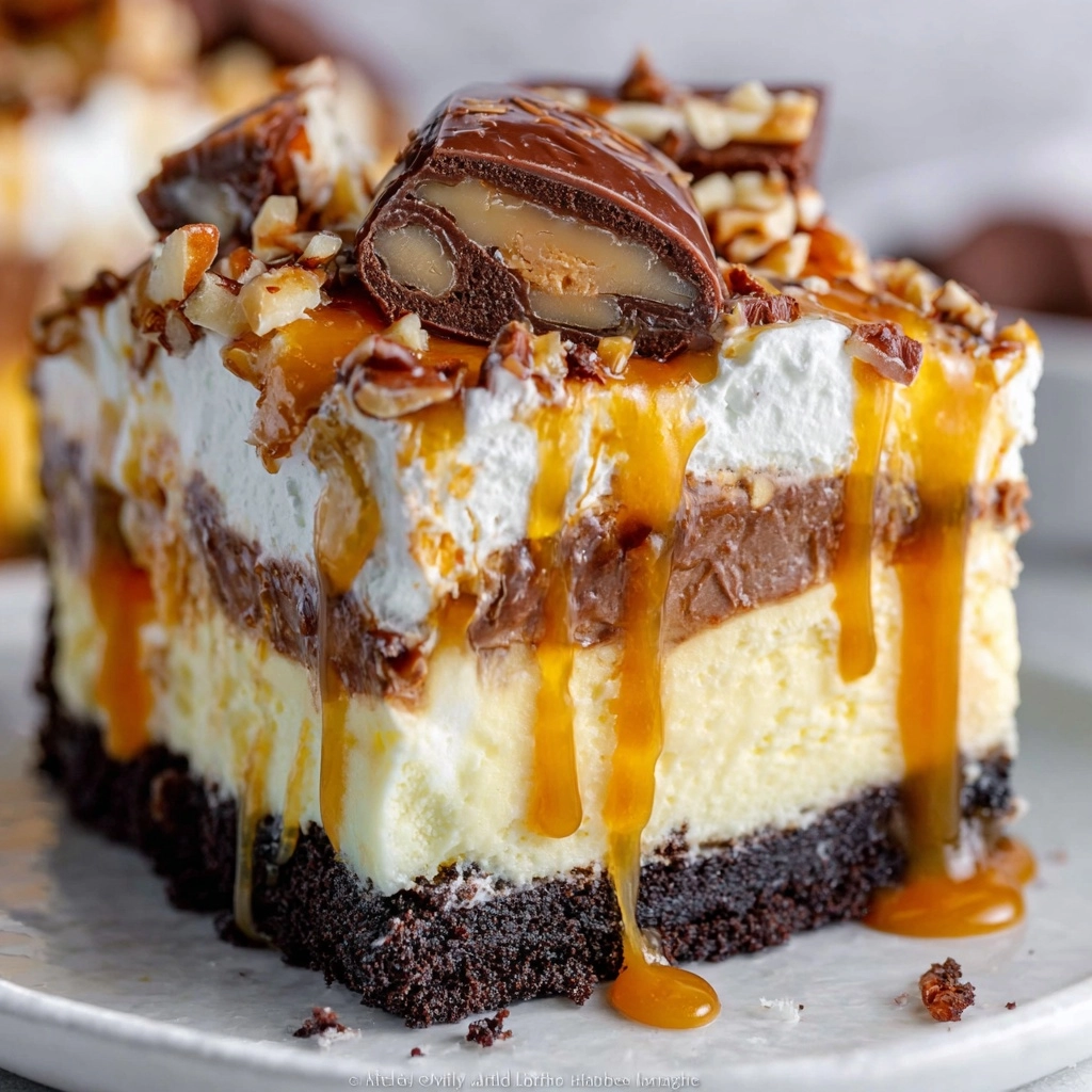 Turtle Lasagna Dessert Recipe - Recipe Image