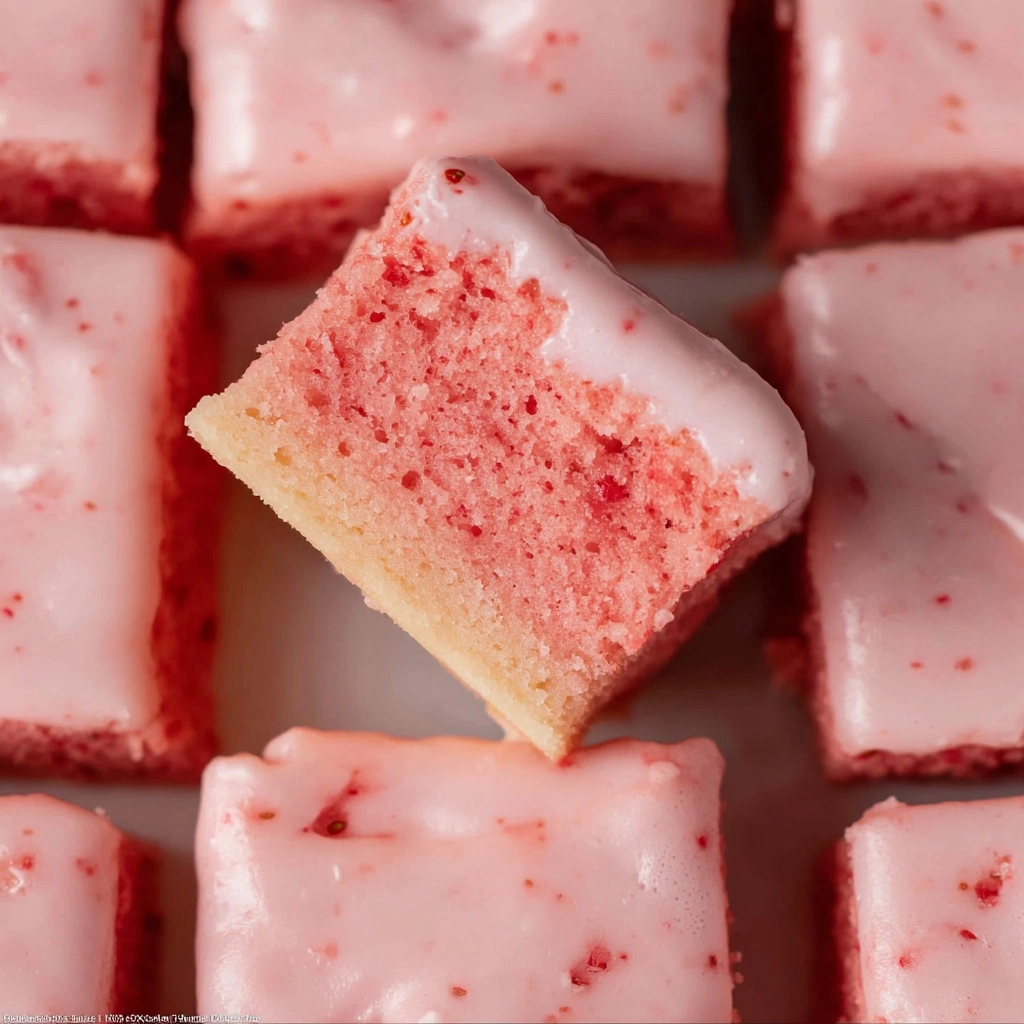 Strawberry Brownies Recipe - Recipe Image