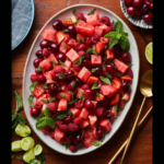 Watermelon Fruit Salad with Lime Mint Dressing Recipe 7 Watermelon Fruit Salad with Lime Mint Dressing Recipe