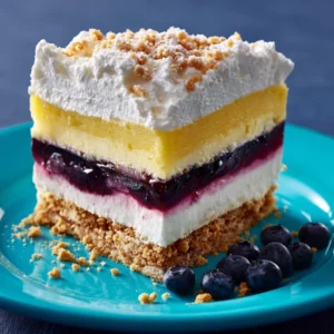 No Bake Lemon Blueberry Recipe