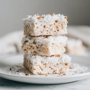Coconut Lover’s Rice Krispy Treats Recipe