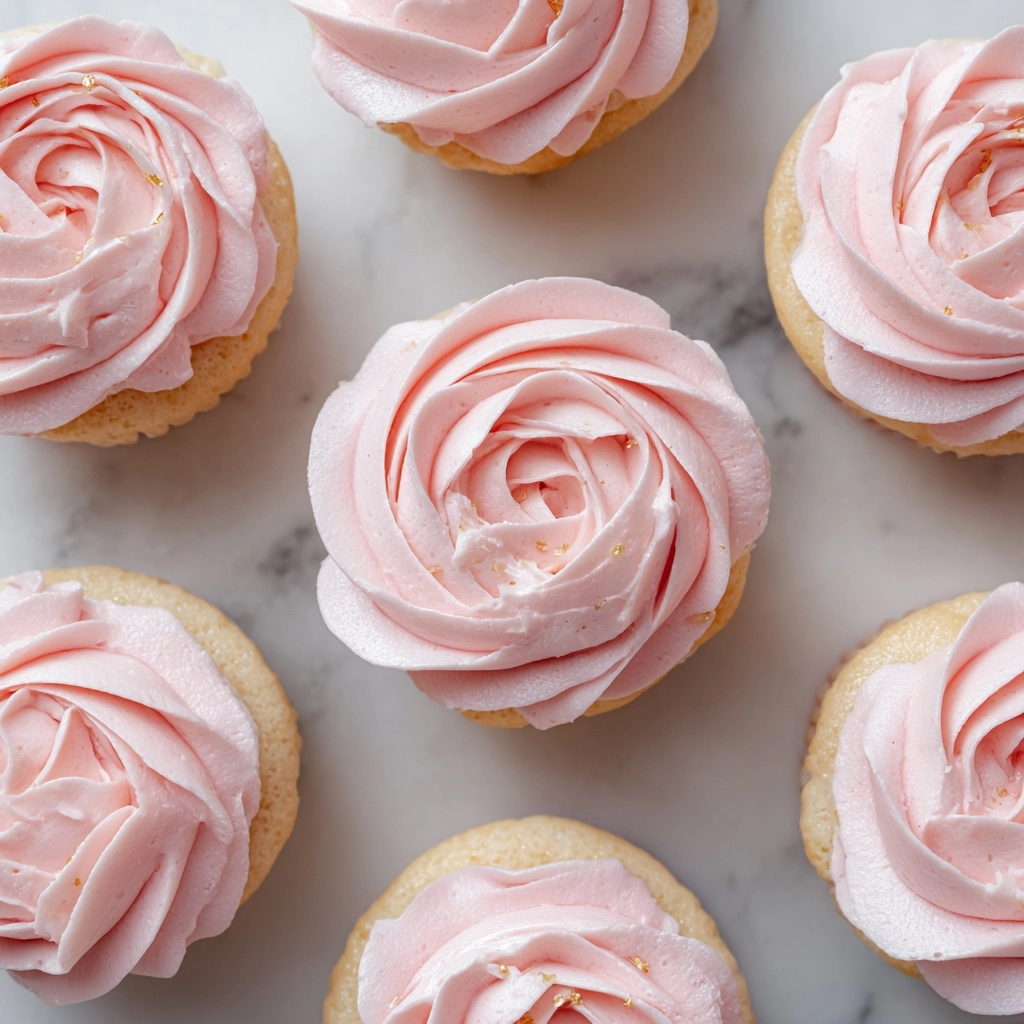 Rosé Champagne Cupcakes Recipe - Recipe Image