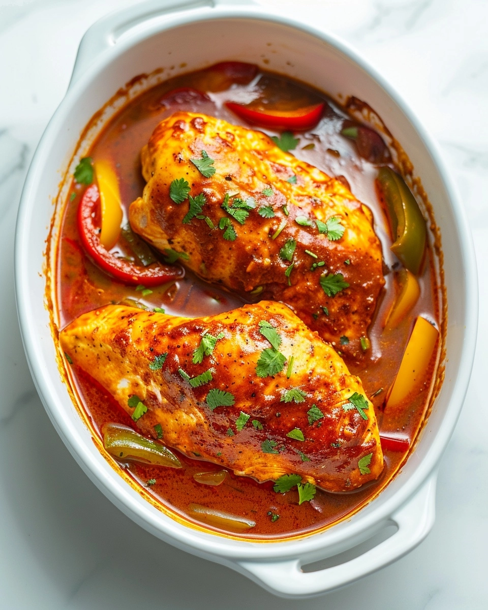 Cheesy Baked Fajita Chicken Casserole Recipe