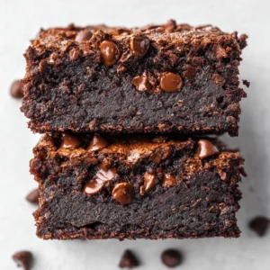 Fudgy Cottage Cheese Brownies (High Protein & Low Calorie) Recipe