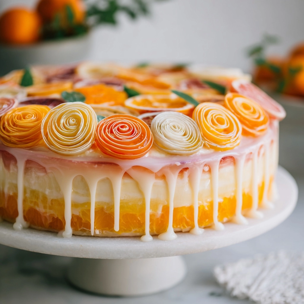Swirled Citrus Chaos Cake Recipe
