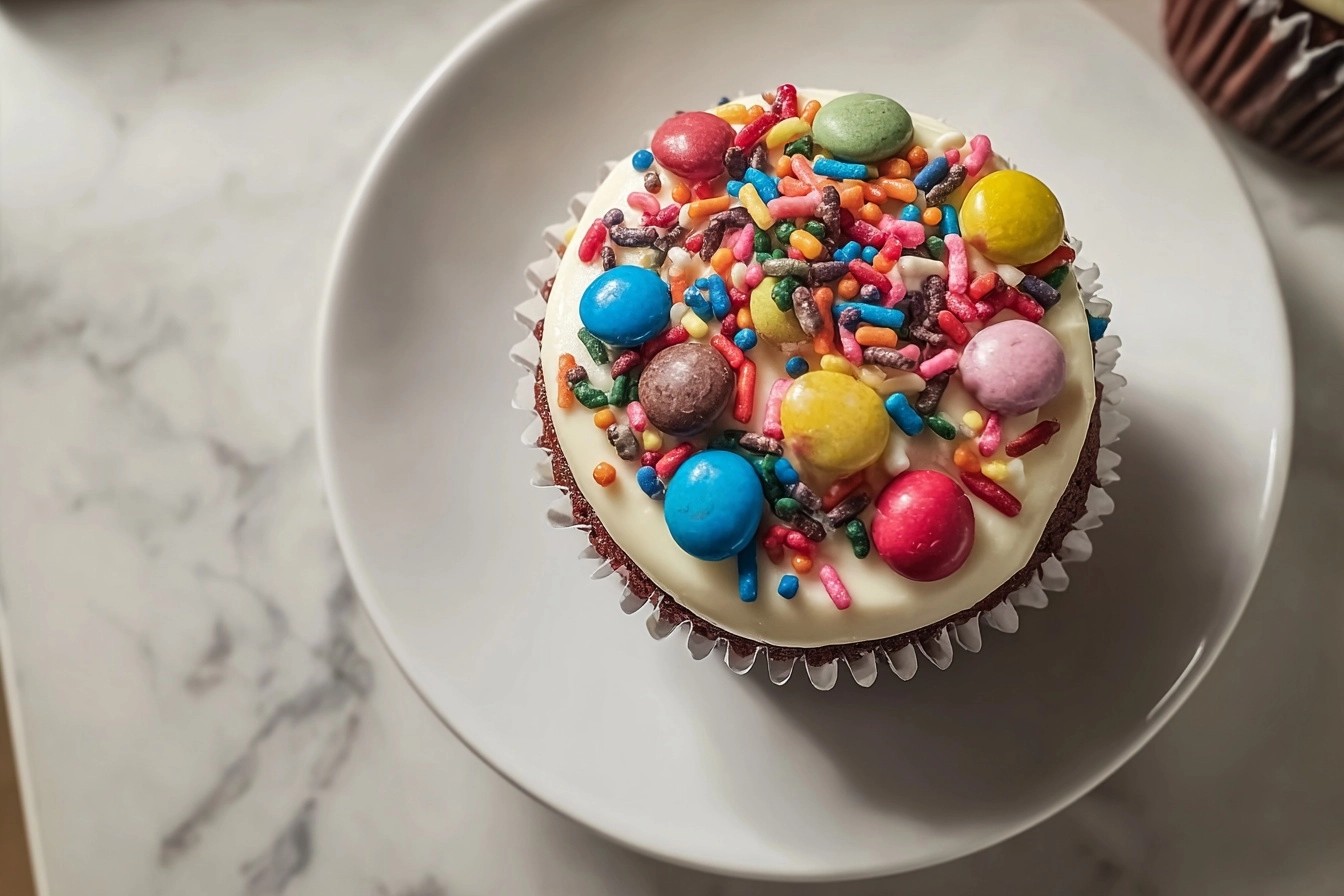 dy-coated chocolates or confetti candies Recipe