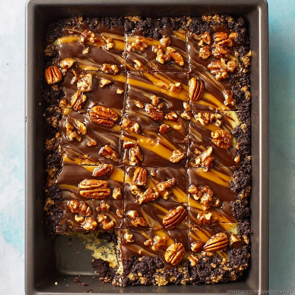 Turtle Lasagna Dessert Recipe 6 Turtle Lasagna Dessert Recipe - Recipe Image