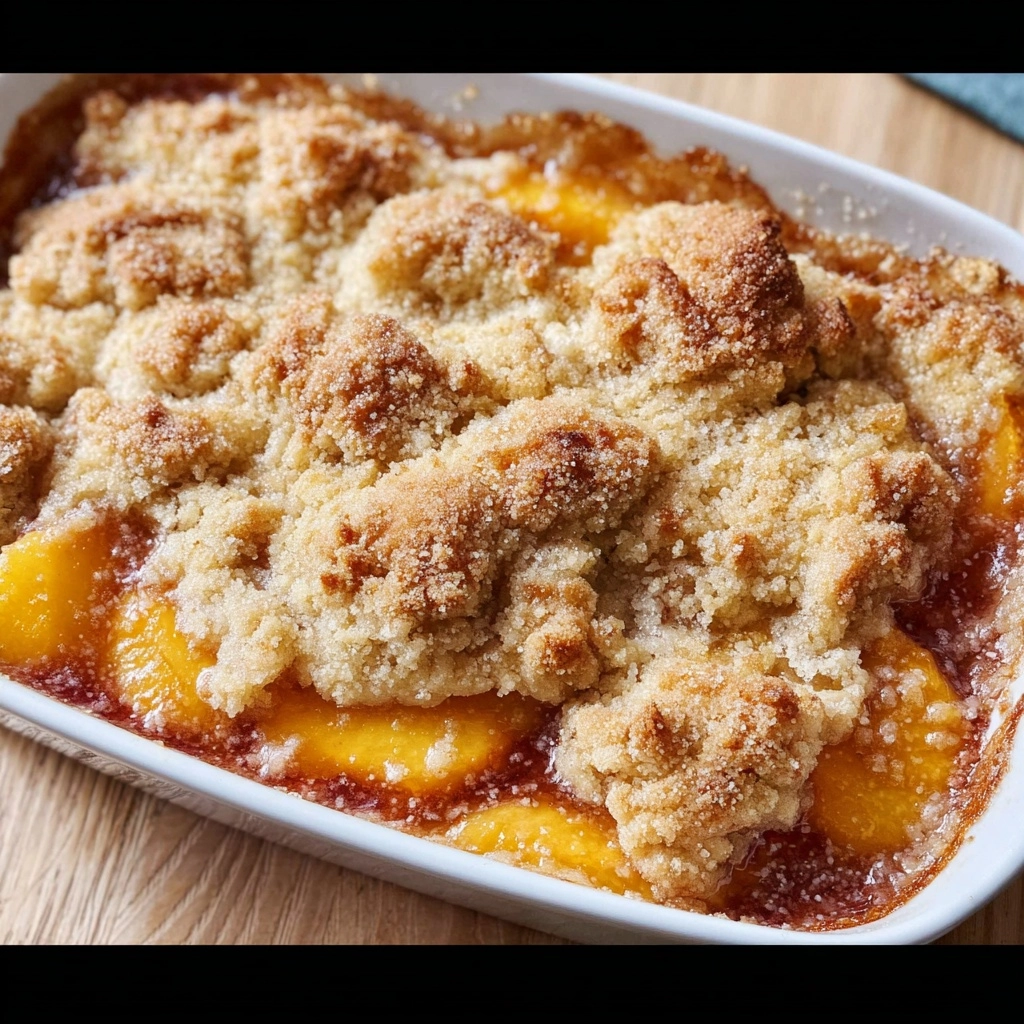 The Best Southern Peach Cobbler Recipe - Recipe Image