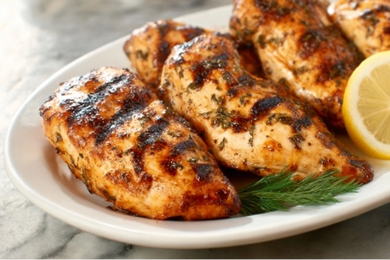 Mediterranean Grilled Chicken Breasts Recipe