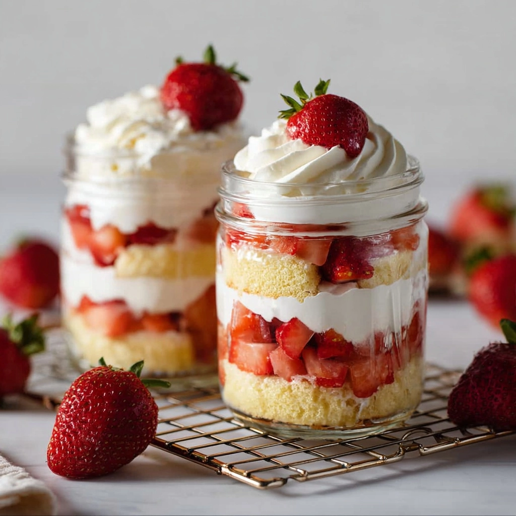 Easy Strawberry Shortcake Trifle Recipe 6 Easy Strawberry Shortcake Trifle Recipe - Recipe Image