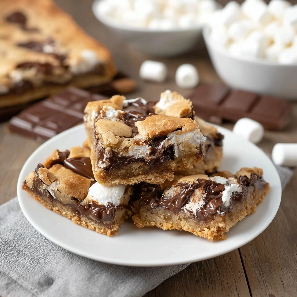 S’mores Cookie Bars Recipe