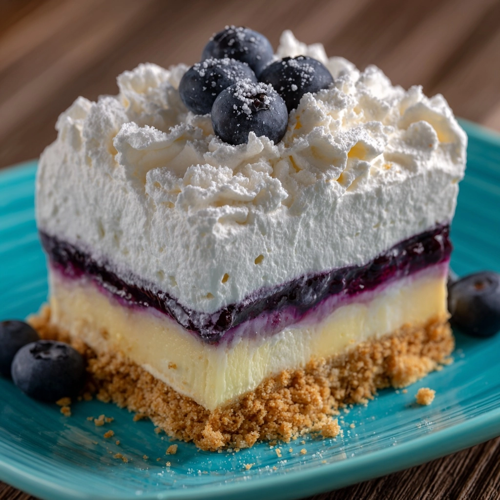 No Bake Lemon Blueberry Recipe - Recipe Image