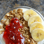 Banana Rhubarb Ginger Yogurt Breakfast Ready Recipe