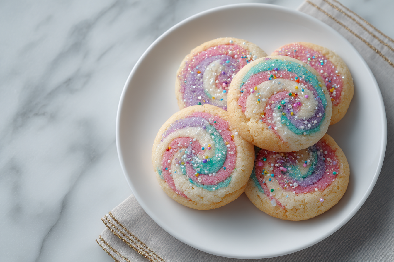 aster Pinwheel Cookies Recipe