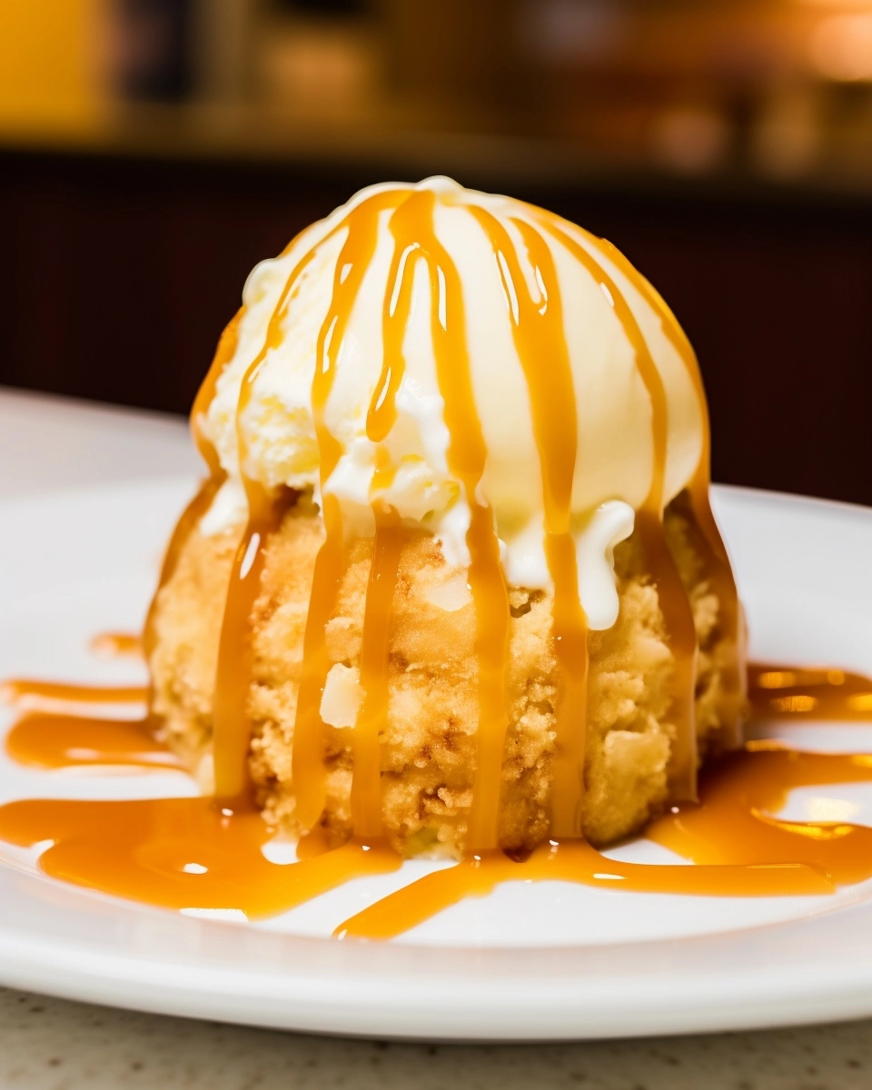 Caramel Apple Upside Down Cake Recipe - Recipe Image
